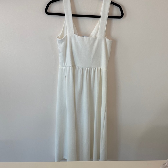 Draper James | Elegant White Sleeveless Dress Sz M - Picture 5 of 6